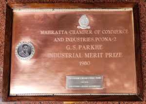 G.S Parkhe Award