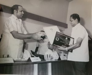 G.S Parkhe award